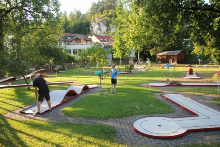 Landliebe Ferienwohnung Pottenstein Buitenkant foto