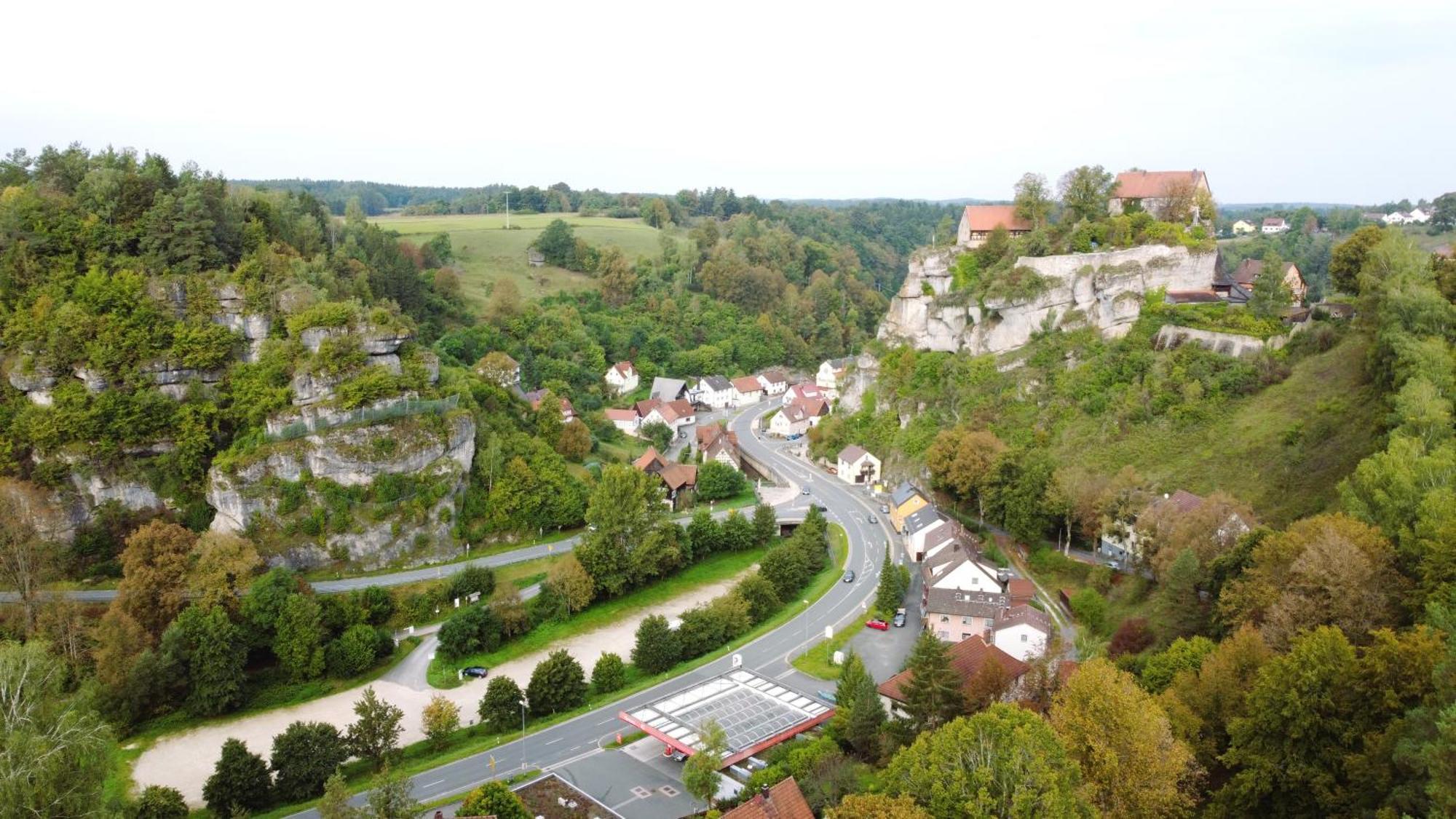 Landliebe Ferienwohnung Pottenstein Buitenkant foto