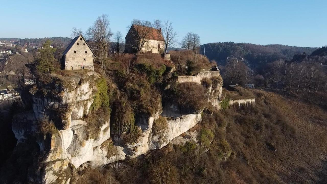 Landliebe Ferienwohnung Pottenstein Buitenkant foto